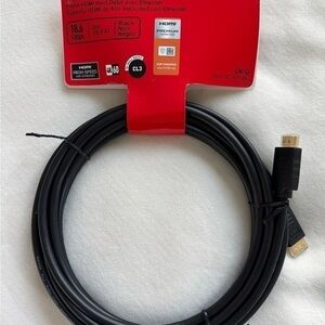 Black HDMI Cable for Video Games and Consoles and TV’s